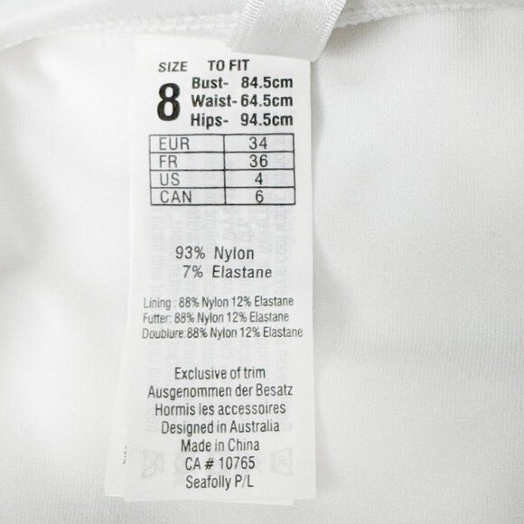 NWT SEAFOLLY GODDESS TWIST BAND MINI HIPSTER BIKINI BOTTOM RESORT LOUNGE USA 4 - Picture 7 of 7